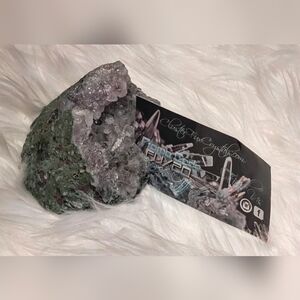 Cut Amethyst Crystal Cluster *perfect Card Display*